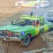 Cooper Zieroff finds himself stuck on the dirt barrier during the Demolition Derby Saturday evening. Dakoby Bentley