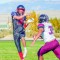 Riverside High School quarterback Brian Lee Anderson throws a pass downfield during last Friday’s varsity game against Midwest High School in Basin. Lisa Kunkel