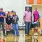 Burlington Girls VB Team Senior NIght. (l-r)  Terry, Hannah and Frana Stanworth, Tony, Kate and Dana Preator, Matt, Sarah and Jackie McNiven, TK, Adison and Cheryl Haslam. Courtesy photo