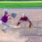Jax Morgan fields the ball while Vanessa Winters watches on during the Rattlers win against Thermopolis. Stephanie Tolman